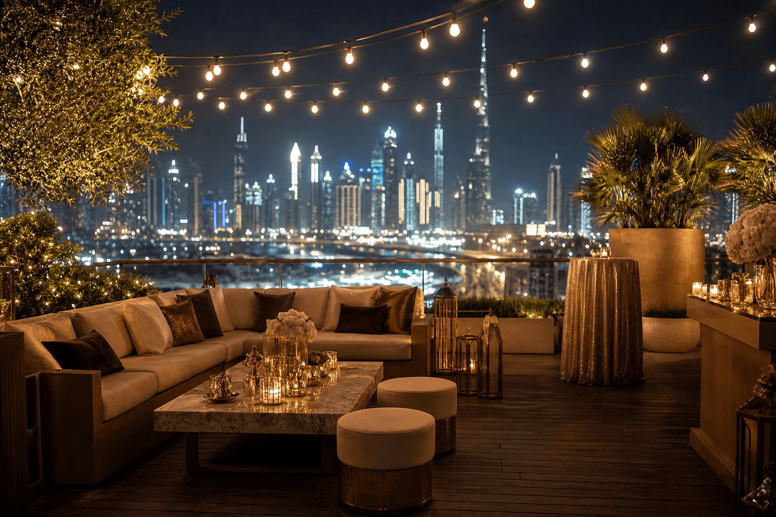 Rooftop Celebration — Weddings event by Vulture Events in Dubai and the UAE